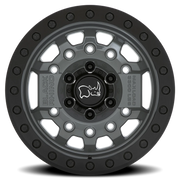Black Rhino Avenger Beadlock 17x8.5 -30 6x139.7mm 112.1mm Battleship Gray Black Hardware