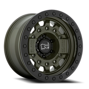 Black Rhino Avenger Beadlock 17x8.5 -30 6x139.7mm 112.1mm Olive Drab Green Black Hardware