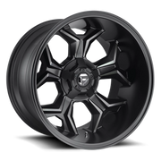 Fuel Avenger 20x9 +20 6x135mm 106.3mm Matte Black Machined-Dark Tint