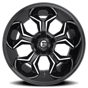 Fuel Avenger 20x10 -18 8x165.1mm 125.2mm Gloss Black Machined