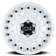 Black Rhino Axle 17x9.5 -18 6x139.7mm 112.1mm Gloss White
