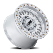 KMC Aztec Beadlock UTV 15x7 +38 5x114.3mm 72.56mm Machined Silver