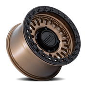 KMC Aztec Beadlock UTV 15x10 +0 4x137mm 96mm Matte Bronze Gloss Black Ring