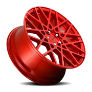 Rotiform BLQ 19x8.5 +45 5x112mm 66.56mm Candy Red