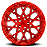 Rotiform BLQ 19x8.5 +45 5x112mm 66.56mm Candy Red