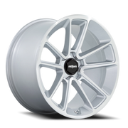 Rotiform BTL 22x10 +25 5x130mm 84.1mm Gloss Silver Machined Face