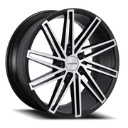 Borghini BW65 18x8 +38 5x114.3mm 73.1mm Black Machined Face