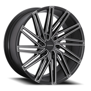 Borghini BW66 22x9.5 +25 6x139.7mm 78.1mm Black Milled