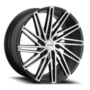 Borghini BW66 22x9.5 +25 6x139.7mm 78.1mm Black Machined Face
