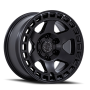 Black Rhino Bahari 17x8.5 -10 5x127mm 71.5mm Matte Black