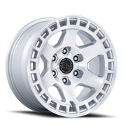 Black Rhino Bahari 17x8.5 -10 5x127mm 71.5mm Gloss Silver Machined Face
