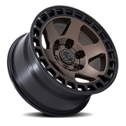 Black Rhino Bahari 18x8 +45 6x139.7mm 106.1mm Burnt Bronze Matte Black Lip