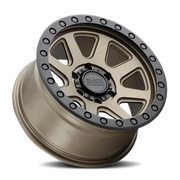 Black Rhino Baker 20x9 -18 5x127mm 71.6mm Matte Bronze Black Lip Edge-Black Bolts