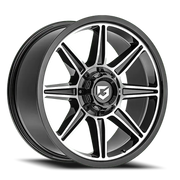 Gear Off Road Balast 20x10 -12 6x135mm 106.2mm Gloss Black Machined
