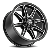 Gear Off Road Balast 17x9 +0 8x165.1mm 125.2mm Gloss Black Machined