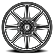 Gear Off Road Balast 17x9 +0 8x165.1mm 125.2mm Gloss Black Machined
