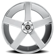 DUB Baller 22x8.5 +38 5x114.3mm 72.6mm Chrome