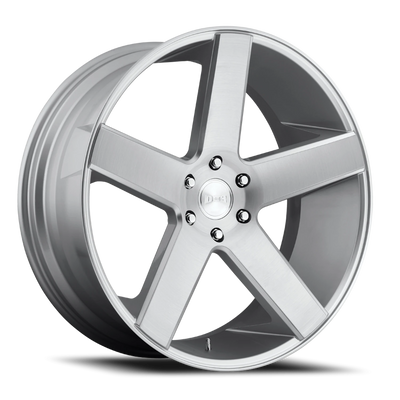 DUB Baller 26x10 +11 5x127mm 78.1mm Gloss Silver Brushed