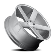DUB Baller 26x10 +26 5x139.7mm 78.1mm Gloss Silver Brushed