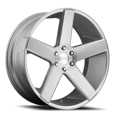 DUB Baller 24x10 +30 6x139.7mm 78.1mm Gloss Silver Brushed