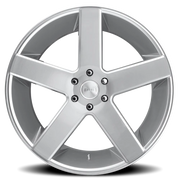 DUB Baller 26x10 +31 6x139.7mm 78.1mm Gloss Silver Brushed