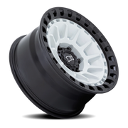 Black Rhino Barrage 17x8.5 -10 5x127mm 71.5mm Gloss White Matte Black