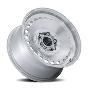Black Rhino Basin 17x8.5 +0 5x127mm 71.5mm Gloss Silver Machined Face