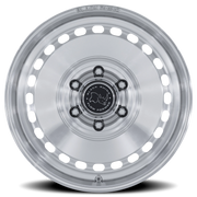 Black Rhino Basin 17x8.5 +0 5x127mm 71.5mm Gloss Silver Machined Face