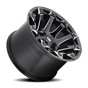 Fuel Battle Axe 20x10 -18 5x114.3mm 78.1mm Gloss Black Milled