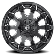 Fuel Battle Axe 17x9 -12 6x135mm 106.3mm Gloss Black Milled