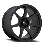 Motegi MR154 Battle 17x8 +30 5x114.3mm 72.56mm Matte Black