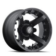 Fairway Alloys Battle 12x7 -47 4x101.6mm 70.7mm Matte Black