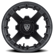 Fairway Alloys Battle 12x7 -47 4x101.6mm 70.7mm Matte Black