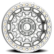 Fittipaldi Offroad Beadlock Series 17x9 -15 6x139.7mm 106.2mm Machined Machined Machined Forged Ring
