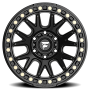 Fittipaldi Offroad Beadlock Series 17x9 -38 5x127mm 71.5mm Satin Black Gloss Black Forged Ring