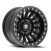 Fittipaldi Offroad Beadlock Series 17x9 -38 5x127mm 71.5mm Satin Black Gloss Black Forged Ring