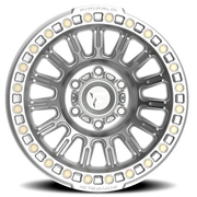 Fittipaldi Offroad Beadlock Series 17x9 -38 6x139.7mm 106.2mm Machined Machined Machined Forged Ring