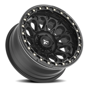 Fittipaldi Offroad Beadlock Series 20x10 -38 5x127mm 71.5mm Satin Black Gloss Black Forged Ring