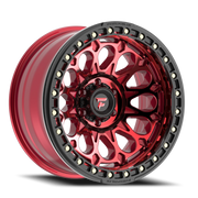 Fittipaldi Offroad Beadlock Series 20x10 -38 5x127mm 71.5mm Red Machined Forged Ring