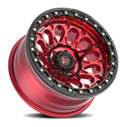 Fittipaldi Offroad Beadlock Series 17x9 -15 8x165.1mm 125.2mm Red Machined Forged Ring