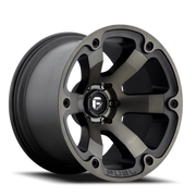 Fuel Beast Aus 17x9 +35 6x139.7mm 108mm Matte Black Machined-Dark Tint