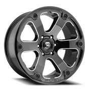 Fuel Beast 18x9 -12 5x127mm 78.1mm Gloss Black Milled