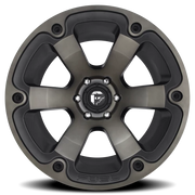 Fuel Beast 20x10 -18 8x165.1mm 125.2mm Matte Black Machined-Dark Tint