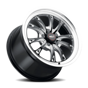 WELD Belmont 18x10.5 +54 5x120.65mm 70.3mm Gloss Black Milled