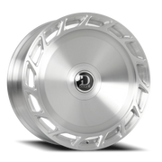 Dolce Luxury Bigboy 24x10 +35 6x135mm 87.1mm Brushed Silver Clear Coat