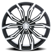 RTX Black Widow 18x8 +38 5x105mm 56.6mm Black Machined