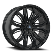 RTX Offroad Black Widow 18x9 +18 6x139.7mm 106.1mm Gloss Black