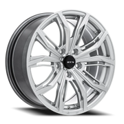 RTX Black Widow 18x8 +42 5x114.3mm 73.1mm Hyper Silver