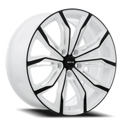 RTX Black Widow 18x8 +42 5x114.3mm 73.1mm White Black