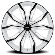 RTX Black Widow 18x8 +42 5x114.3mm 73.1mm White Black